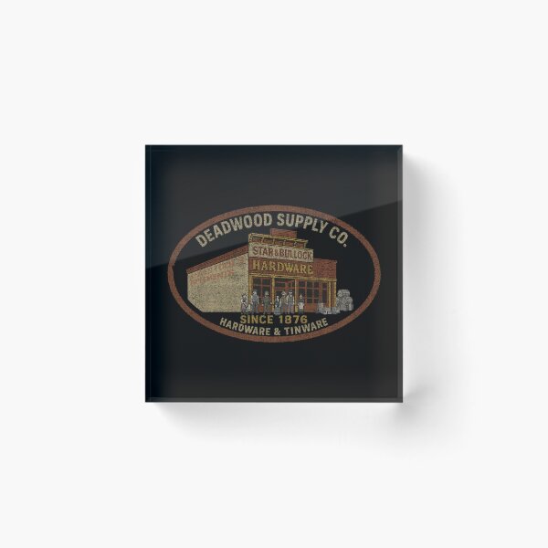 Item preview, Deadwood Supply Co. – Star & Bullock Hardware Store Vintage designed and sold by EmersionPrints.
