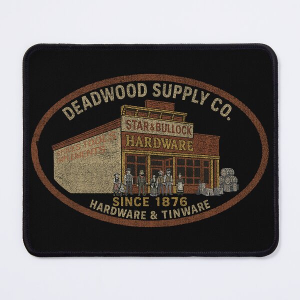 Item preview, Deadwood Supply Co. – Star & Bullock Hardware Store Vintage designed and sold by EmersionPrints.