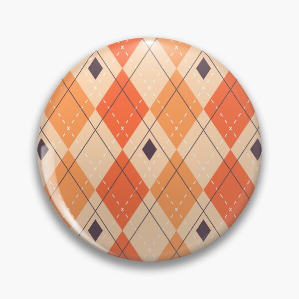 Item preview, Autumn Geometric Diamond Pattern Graphic T-shirt Design designed and sold by FestivityFinds.