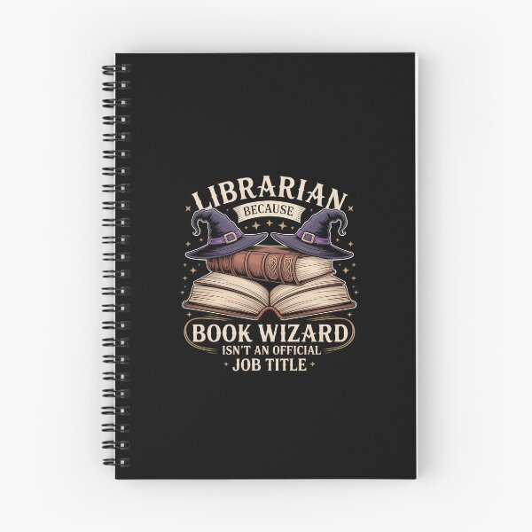 Item preview, Womens Librarian Because Book Wizard - Funny Library designed and sold by KarstenNoanra.