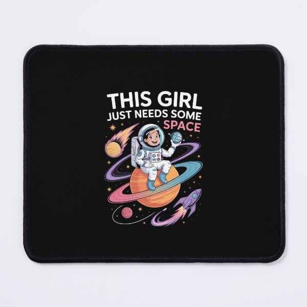 Item preview, Womens This Girl Just Needs Some Space Astronaut Reading Book Lover designed and sold by KarstenNoanra.