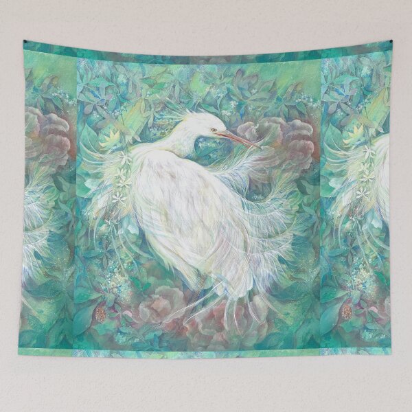 Item preview, Koka: The Radiant Heron designed and sold by nakaitomoko.