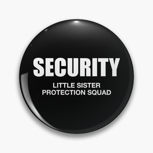 Item preview, Security Little Sister Protection Squad - Funny Boys Brother Family Gift designed and sold by mhernaevily.