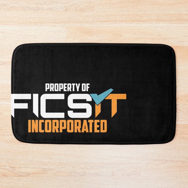 Item preview, Property Of Ficsit Satisfactory Emblem designed and sold by Doughnut-Makhi.