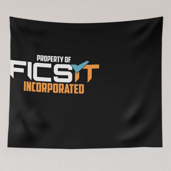 Item preview, Property Of Ficsit Satisfactory Emblem designed and sold by Doughnut-Makhi.
