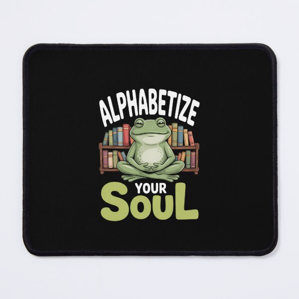 Item preview, Zen frog meditation books and mindful quote designed and sold by KarstenNoanra.