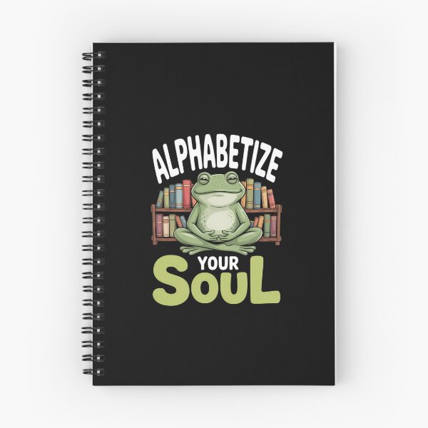 Item preview, Zen frog meditation books and mindful quote designed and sold by KarstenNoanra.