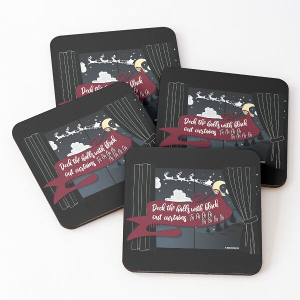 Item preview, Deck the Halls designed and sold by Migraine Australia.
