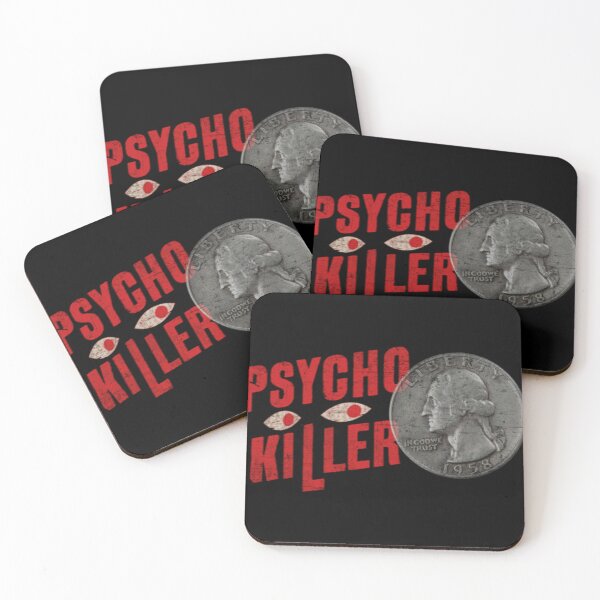 Item preview, ICONIC COIN OF PSYCHO KILLER MASHUP designed and sold by EltaSteub.