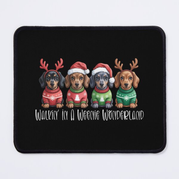 Item preview, Walkin' In A Weenie Wonderland designed and sold by theartfulaspie.