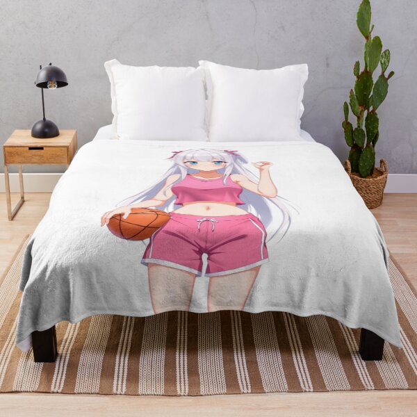 Item preview, Basketball Anime Art – Bold Street Style Vibrant Anime Poster Anime Girl with Basketball Graffiti Baller Sticker designed and sold by ArtbyDalliesAI.