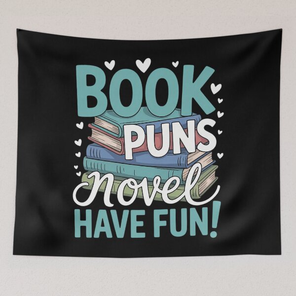 Item preview, Book Puns Novel Way to Have Fun Reading Humor designed and sold by blueyeeti.