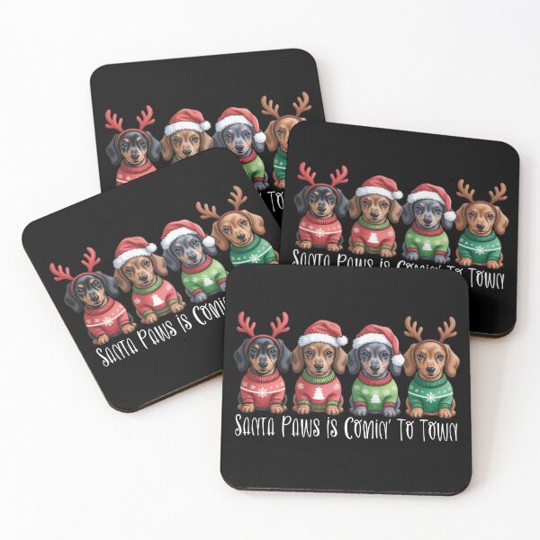 Item preview, Santa Paws Is Comin' To Town designed and sold by theartfulaspie.