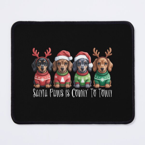 Item preview, Santa Paws Is Comin' To Town designed and sold by theartfulaspie.
