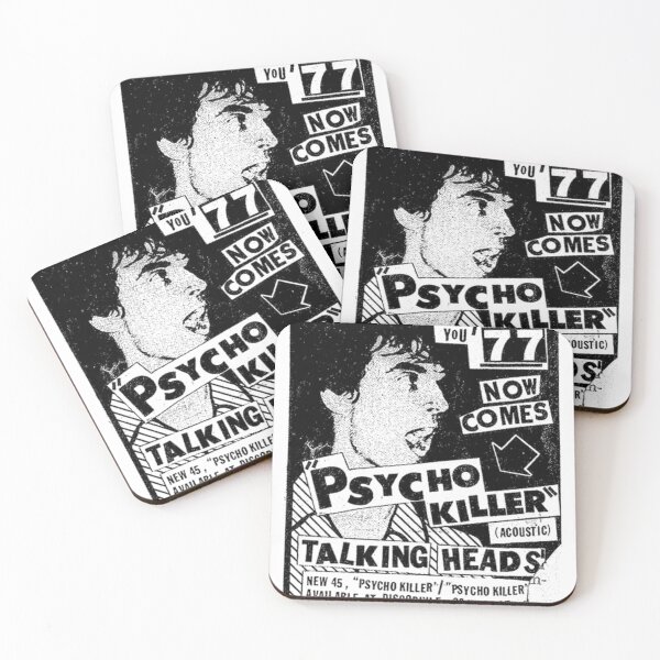 Item preview, Psycho Killer _ Post Punk Vintage Design designed and sold by EltaSteub.
