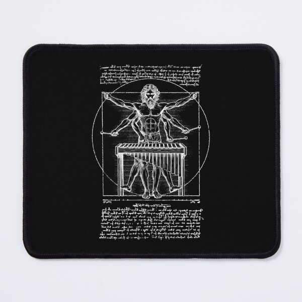 Item preview, Xylophone Xylophonist Music Vitruvian Man Leonardo Da Vinci designed and sold by GrandeDuc.