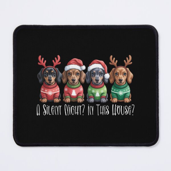 Item preview, A Silent Night? In This House? designed and sold by theartfulaspie.