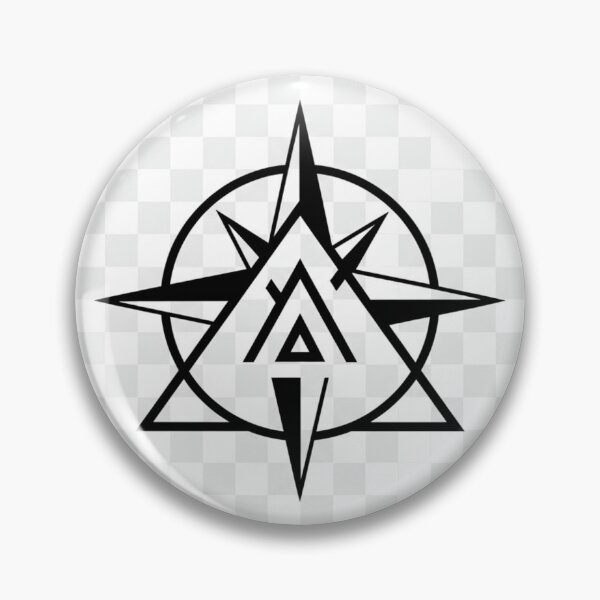 Item preview, Modern Compass Geometry – Abstract Triangle Symbol designed and sold by Rockz-Fashion.