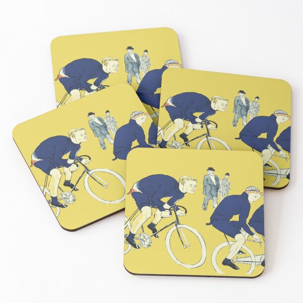 Item preview, Cyclists designed and sold by TinyPaperFarm.