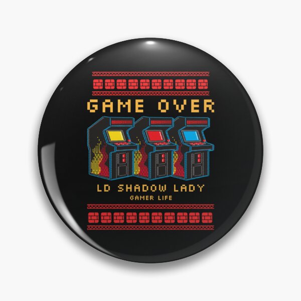 Item preview, Game Over Ld Shadow Lady    designed and sold by icelandcollecti.