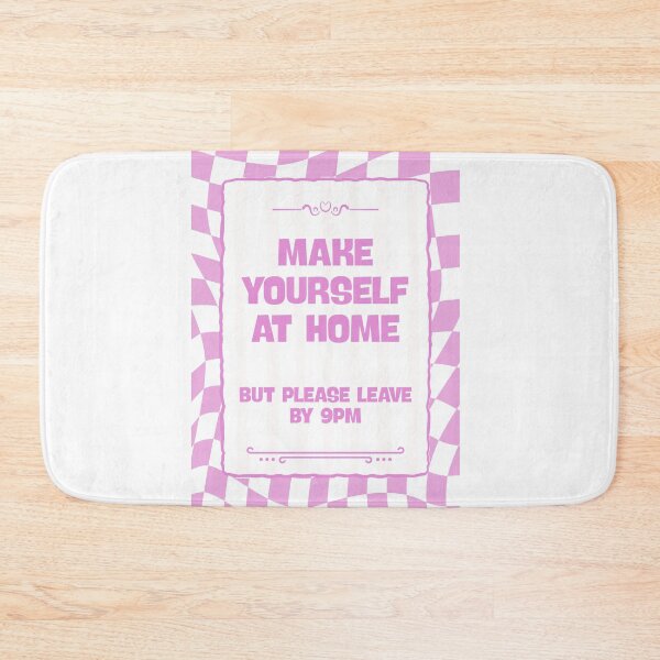 Item preview, Make Yourself At Home - Pink designed and sold by Dondonmart.