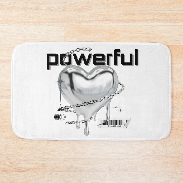 Item preview, Copy of Powerful Chrome Heart – Metallic Melting Heart with Chains & Barcode Aesthetic designed and sold by Origin-of-heart.