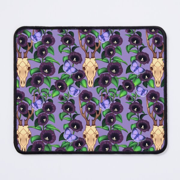 Item preview, Roe Deer & Holly Hock designed and sold by Noctuary-artz.