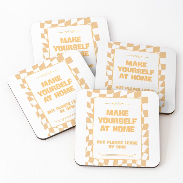 Item preview, Make Yourself At Home - Yellow designed and sold by Dondonmart.