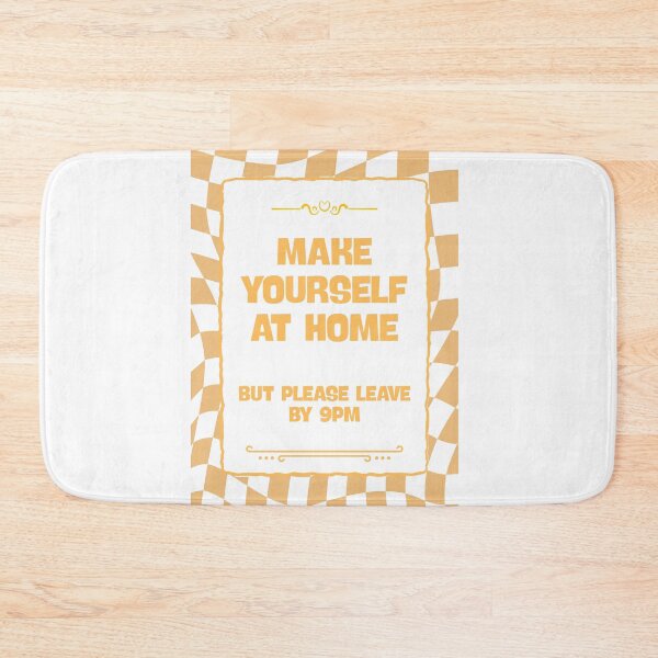 Item preview, Make Yourself At Home - Yellow designed and sold by Dondonmart.