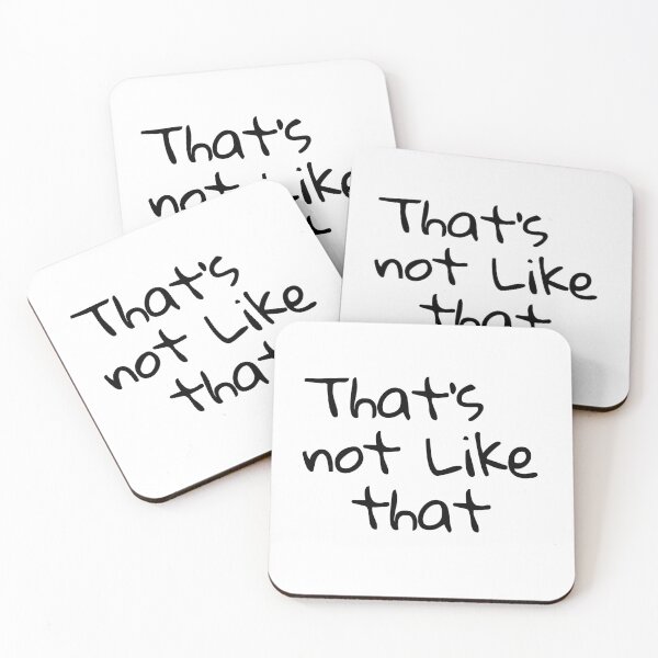 Item preview, “It is what it is,” you say, “That’s not like that.” funny words design designed and sold by TR_fairydesigns.