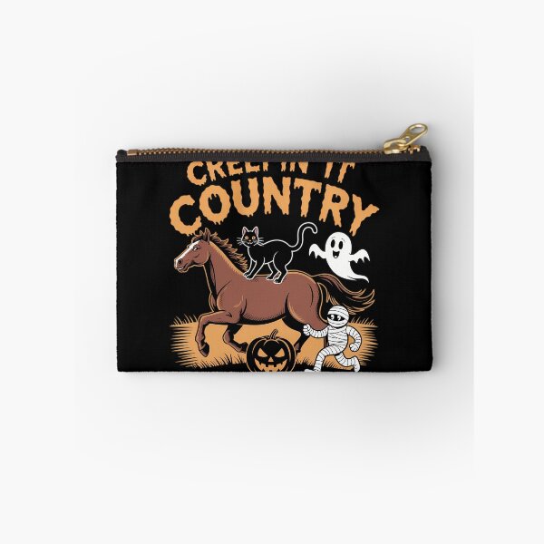 Item preview, Creepin It Country Farm Animals Funny Western Halloween designed and sold by blueyeeti.