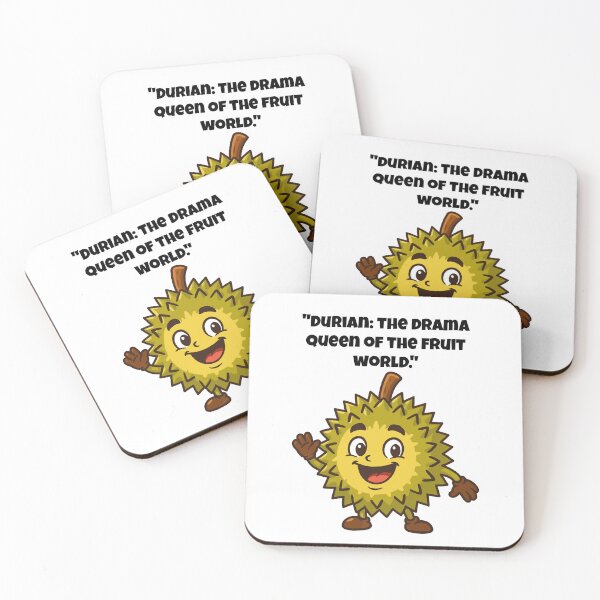 Item preview, Drama Queen Durian – A Little Extra, A Lot Adorable! designed and sold by Latitude 1°N.