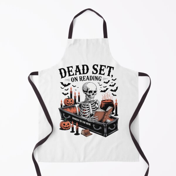 Item preview, Dead Set On Reading Skeleton Halloween Book Lover designed and sold by blueyeeti.