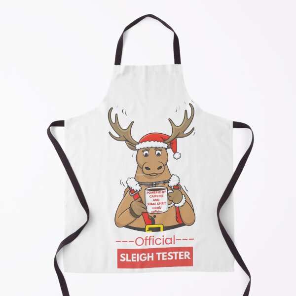 Item preview, Caffeine Powered Reindeer - Official Sleigh Tester designed and sold by The Glitch & Hue Arts.