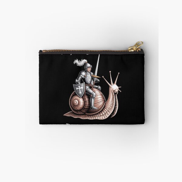 Item preview, Defend Your Local Public Library Funny Knight Snail designed and sold by blueyeeti.