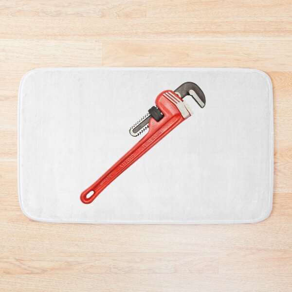 Item preview, Pipe Wrench Illustration, Vintage Plumbing Tool Art, Heavy Duty Adjustable Pipe Wrench Design, Industrial Workshop Decor, Gift for Plumbers, Mechanics and DIY Enthusiasts designed and sold by bvdesignart.