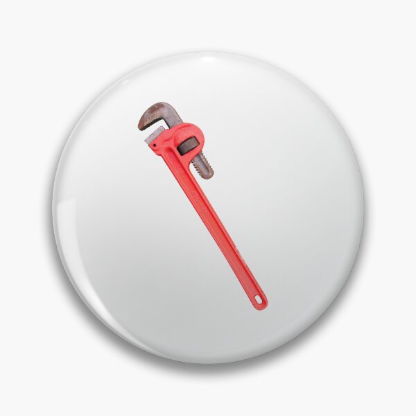 Item preview, Pipe Wrench Illustration, Vintage Plumbing Tool Art, Heavy Duty Adjustable Pipe Wrench Design, Industrial Workshop Decor, Gift for Plumbers, Mechanics and DIY Enthusiasts designed and sold by bvdesignart.