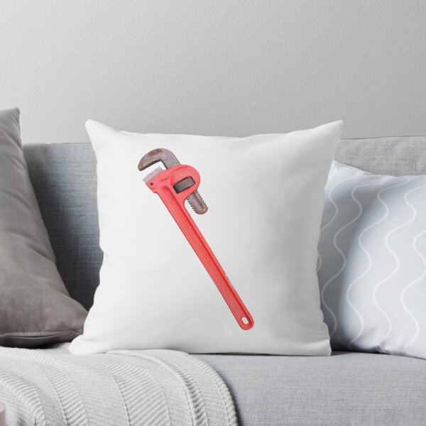 Item preview, Pipe Wrench Illustration, Vintage Plumbing Tool Art, Heavy Duty Adjustable Pipe Wrench Design, Industrial Workshop Decor, Gift for Plumbers, Mechanics and DIY Enthusiasts designed and sold by bvdesignart.