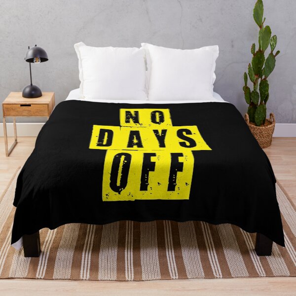 Item preview, Badass Gym Quote | No Days Off designed and sold by typoinspired.