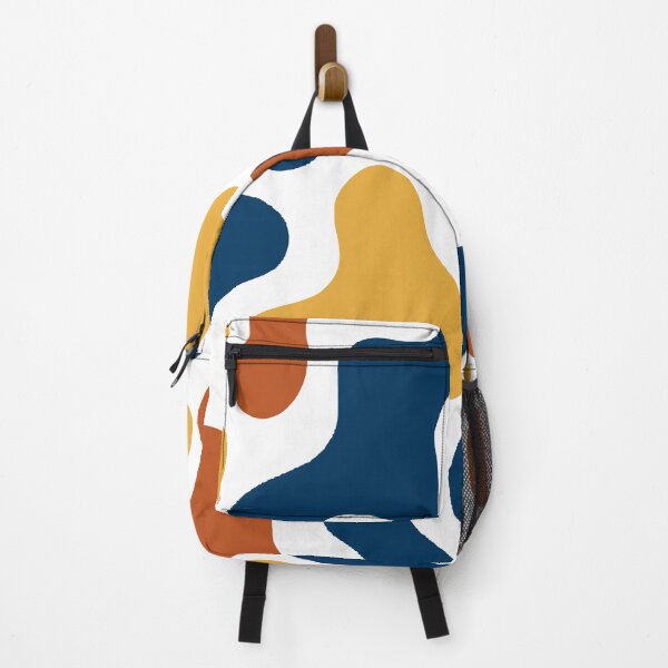 Item preview, Abstract Pattern with Colorful Organic Blobs designed and sold by FLATVAC STICKER.