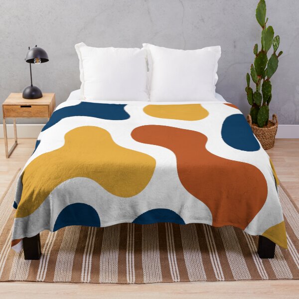 Item preview, Abstract Pattern with Colorful Organic Blobs designed and sold by FLATVAC STICKER.