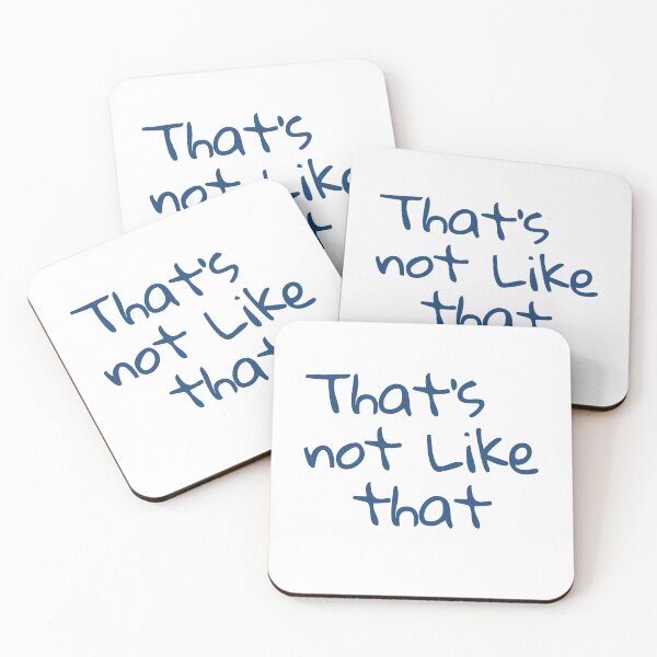 Item preview, “It is what it is,” you say, “That’s not like that.” funny words design designed and sold by TR_fairydesigns.
