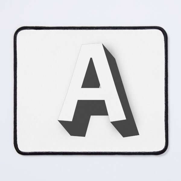 Item preview, Bold Letter A Black Baseball Cap – Minimalist Alphabet Design designed and sold by Ninjaja.