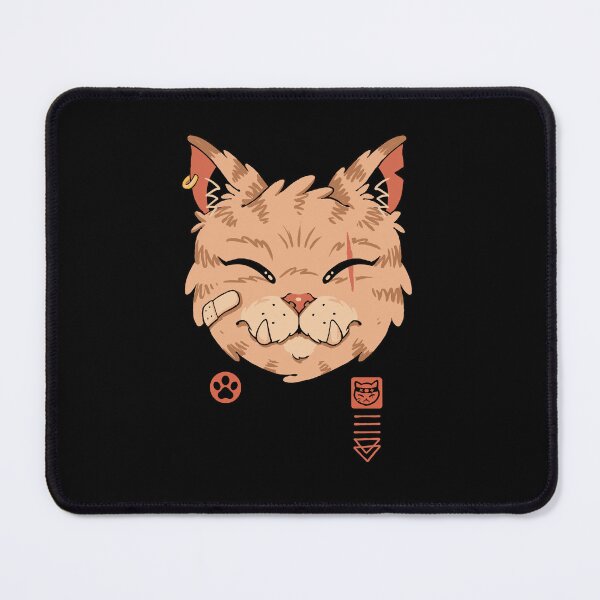 Item preview, Scrappy Werewolf Meowster Cat – Cute & Fierce Feline Halloween Cat designed and sold by vincenttrinidad.