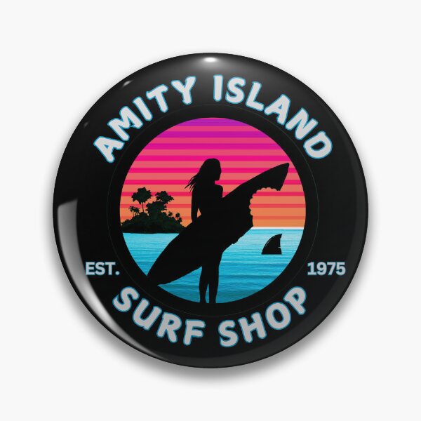 Artikelvorschau, Amity Island Surf Shop entworfen und verkauft von calypso-designs.