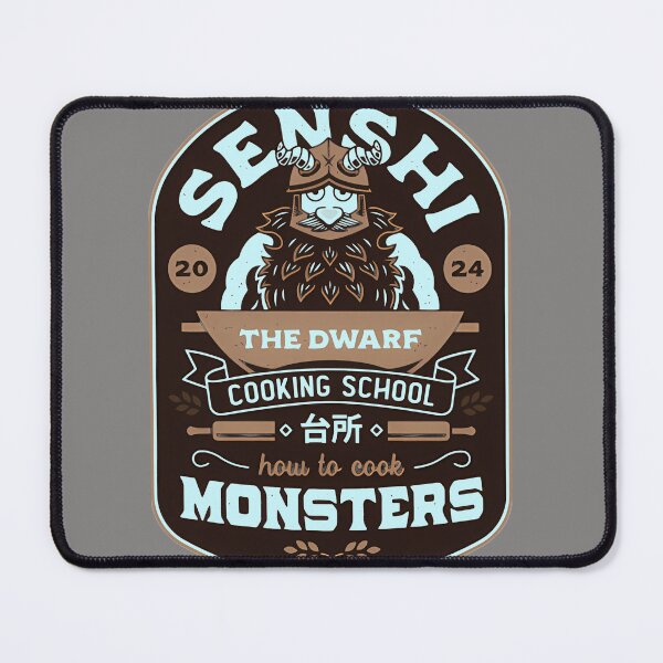 Item preview, DWARF-COOKING-SCHOOL-EMBLEM-T-SHIRT designed and sold by readriofriofx.