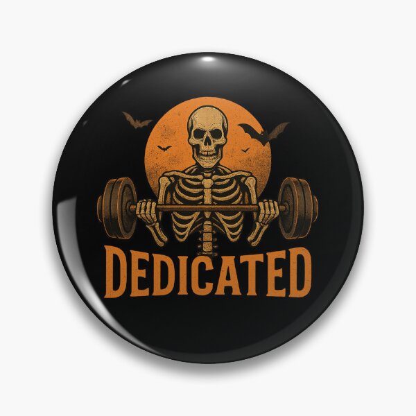 Item preview, Dedicated Gym Skeleton designed and sold by T-Shirt Garden and Things.