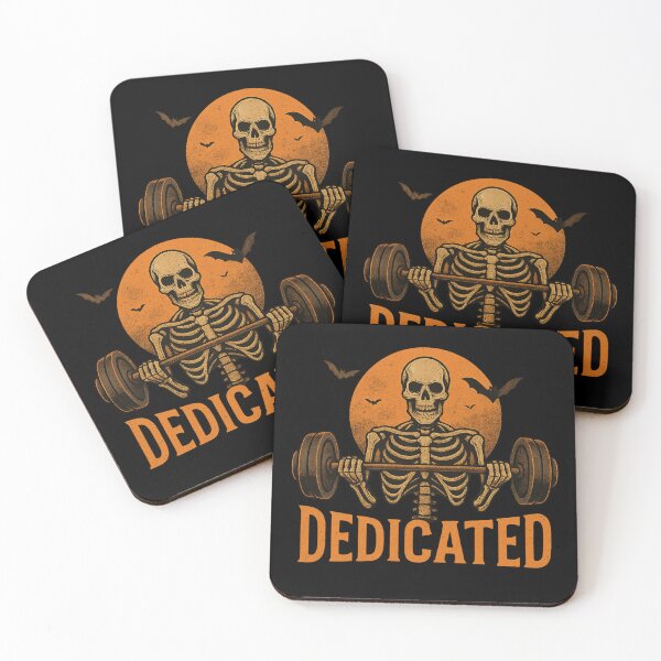 Item preview, Dedicated Gym Skeleton designed and sold by T-Shirt Garden and Things.