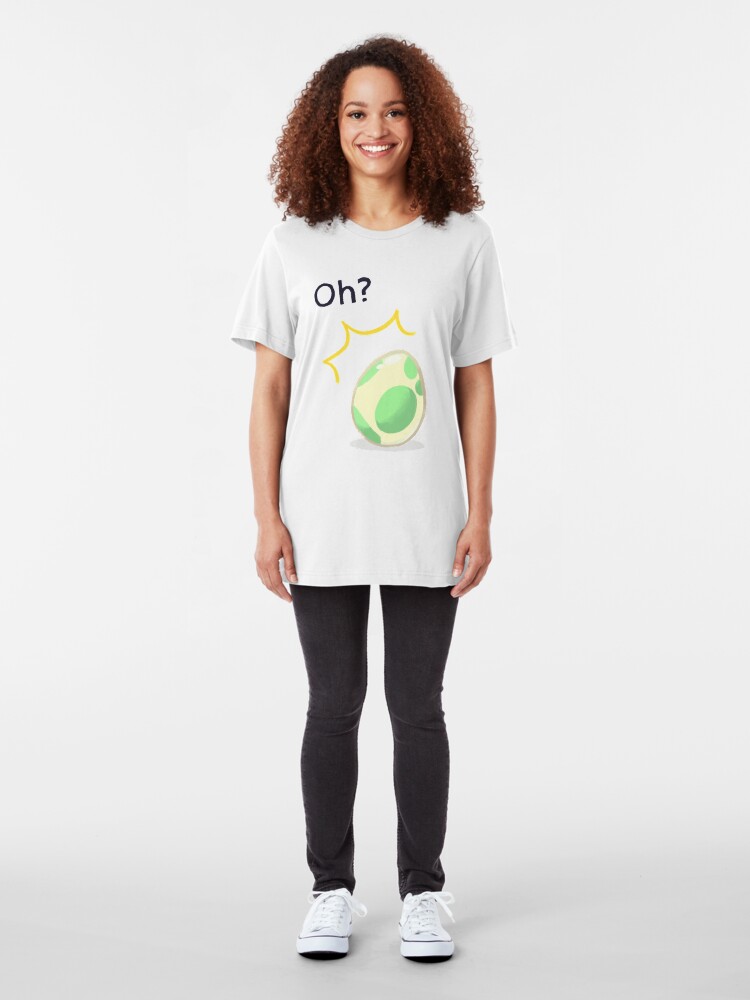 Alternate view of Egg Hatcher - 2km Slim Fit T-Shirt