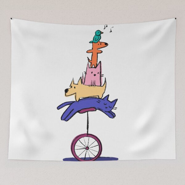 Item preview, Circus Animal Bike Show designed and sold by larajordon.